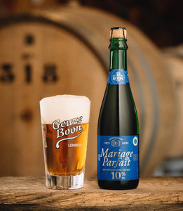 Mariage Parfait 10 50th Anniversary Edition - Brouwerij Boon - Oude Geuze, 10%, 375ml Beer Bottle
