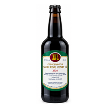 Load image into Gallery viewer, Good King Henry VII 2024 - Old Chimneys Brewery - Oak Aged Vanilla Imperial Stout, 9.8%, 330ml Bottle
