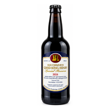 Load image into Gallery viewer, Good King Henry Special Reserve 2024 - Old Chimneys Brewery - Oak Aged Imperial Stout, 10.8%, 330ml Bottle
