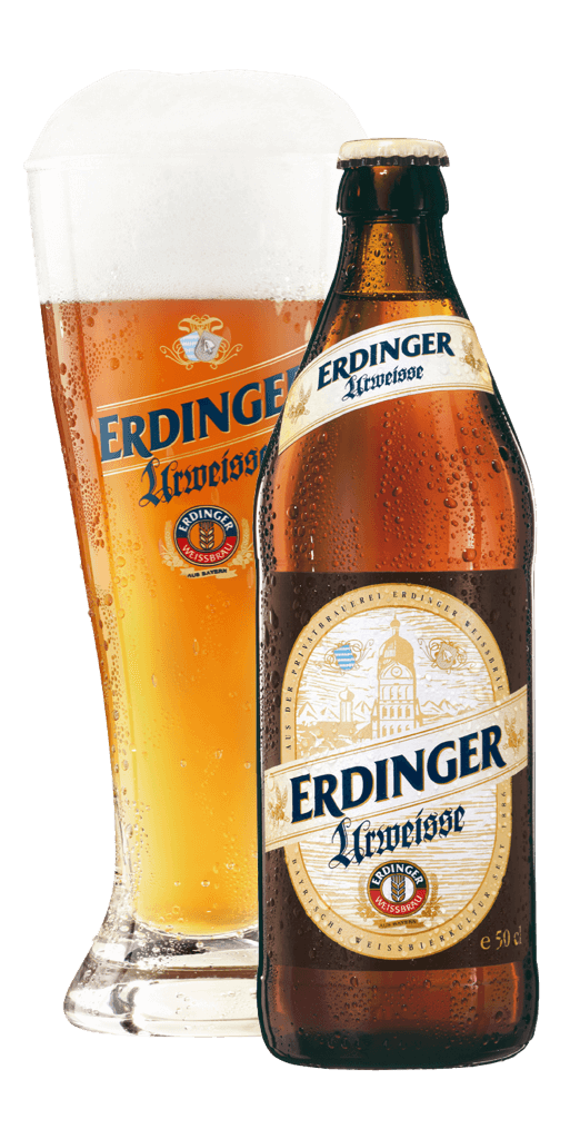Erdinger Urweisse - Erdinger Weissbrau - Weissbier, 4.9%, 500ml Bottle