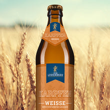 Load image into Gallery viewer, Karpfen Weisse - Löwenbräu - Weissebier, 5.3%, 500ml Bottle
