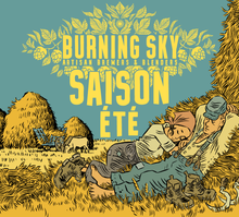 Load image into Gallery viewer, Saison Ete - Burning Sky - Saison, 4.2%, 440ml Can
