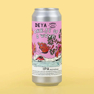 Crest of the Wave - Deya Brewing X Garage Project -  IPA, 6.2%, 500ml Can