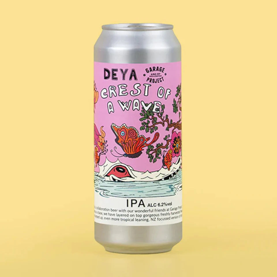 Crest of the Wave - Deya Brewing X Garage Project -  IPA, 6.2%, 500ml Can