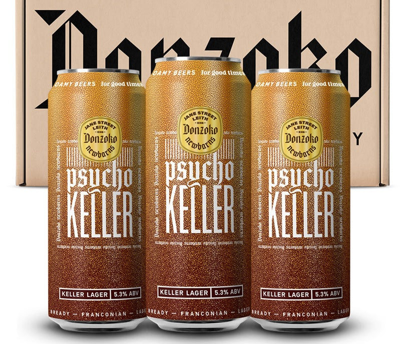 Psycho Keller - Donzoko Brewing Co X Newbarns Brewery - Kellerbier, 5.3%, 500ml Can