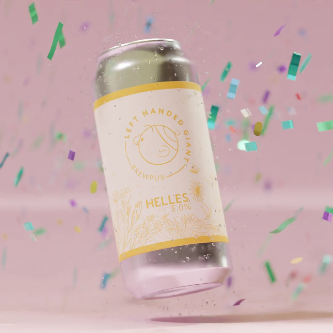 Helles - Left Handed Giant Brewpub - Helles, 5%, 440ml Can