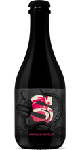 Load image into Gallery viewer, A Road Less Travelled - Siren Craft Brew X Fierce Beer - Bourbon Barrel Aged Wee Heavy with Raspberry &amp; Cacao, 11.5%, 375ml Bottle

