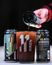 Load image into Gallery viewer, Black Mirror Anniversay 11 - Siren Craft Brew - Cacao &amp; Coconut Imperial Stout, 8%, 440ml Can

