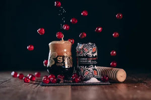 2023 Caribbean Salted Cherry Chocolate Cake - Siren Craft Brew - Tropical Stout with Cacao Nibs, Salt, Cherries & Cypress Wood, 7.4%, 330ml Can