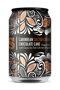 2023 Caribbean Salted Cherry Chocolate Cake - Siren Craft Brew - Tropical Stout with Cacao Nibs, Salt, Cherries & Cypress Wood, 7.4%, 330ml Can