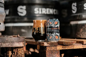 2023 Caribbean Salted Cherry Chocolate Cake - Siren Craft Brew - Tropical Stout with Cacao Nibs, Salt, Cherries & Cypress Wood, 7.4%, 330ml Can
