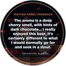 Load image into Gallery viewer, 2023 Caribbean Salted Cherry Chocolate Cake - Siren Craft Brew - Tropical Stout with Cacao Nibs, Salt, Cherries &amp; Cypress Wood, 7.4%, 330ml Can
