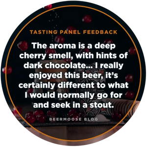 2023 Caribbean Salted Cherry Chocolate Cake - Siren Craft Brew - Tropical Stout with Cacao Nibs, Salt, Cherries & Cypress Wood, 7.4%, 330ml Can