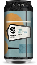 Load image into Gallery viewer, First Impression - Siren Craft Brew - Helles Lager, 4.5%, 440ml Can
