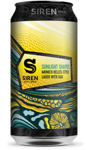 Load image into Gallery viewer, Sunlight Shapes - Siren Craft Brew - Munich Helles Style Lager with Oak, 6.5%, 440ml Can
