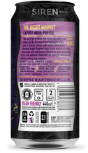 Load image into Gallery viewer, The Night Market - Siren Craft Brew - Export India Porter, 6%, 440ml Can
