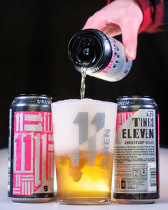 Times Eleven - Siren Craft Brew - 121 Day Helles Lager, 5.2%, 440ml Can