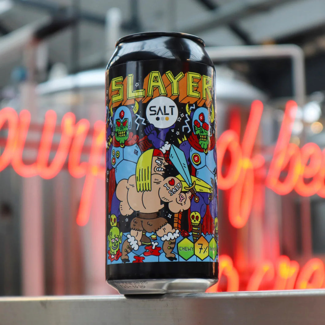 Slayer - Salt Beer Factory - NEIPA, 7%, 440ml Can