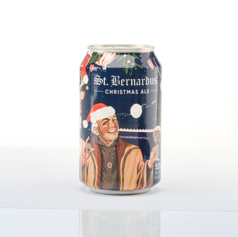 St.Bernardus Christmas - Brouwerij St.Bernardus - Belgian Xmas Ale, 9.8%, 330ml Can