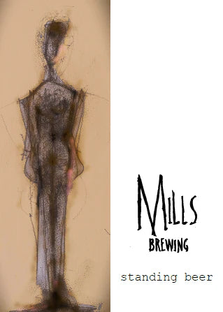 Standing Beer - Mills Brewing - Mixed Fermentation Belgian Pale, 7.5%, 330ml Bottle