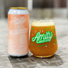 Load image into Gallery viewer, Orchard &amp; Ember - Amity Brew Co X Neon Raptor - Peach Cobbler Fruited Sour, 5.4%, 440ml Can
