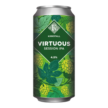 Load image into Gallery viewer, Leeds Champions. We Are Up. Virtuous - Kirkstall Brewery - Aromatic Session IPA, 4.5%, 440ml Can

