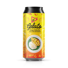 Load image into Gallery viewer, Gelato: Mango Sticky Rice - Funky Fluid - Ice Cream Sour with Mango &amp; Coconut, 5.5%, 500ml Can
