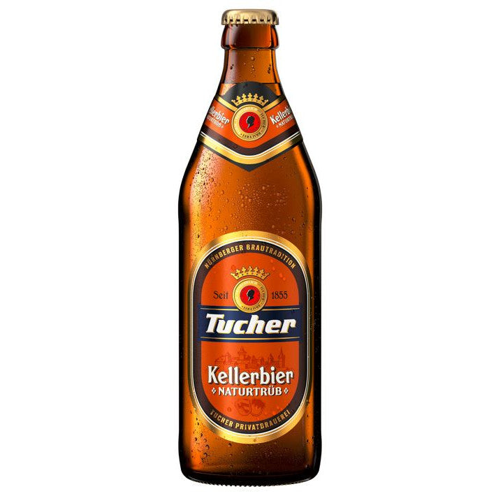 Nürnberger Kellerbier - Tucher Bräu - Kellerbier, 5.3%, 500ml Bottle