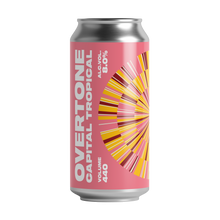 Load image into Gallery viewer, Capital Tropical - Overtone Brewing Co - Guava &amp; Passionfruit Ice Cream Smoothie Sour, 8%, 440ml Can

