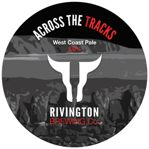 Across The Tracks - Rivington Brewing Co - West Coast Pale, 5%, 500ml Can
