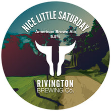 Load image into Gallery viewer, Nice Little Saturday - Rivington Brewing Co - American Brown Ale, 5.5%, 500ml Can

