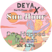 Load image into Gallery viewer, Sun Hour - Deya Brewing - Kölsch, 4.2%, 500ml Can
