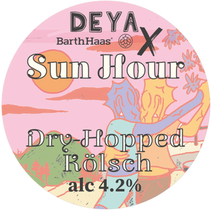 Sun Hour - Deya Brewing - Kölsch, 4.2%, 500ml Can
