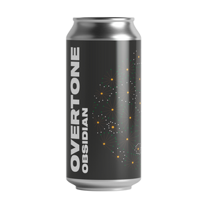 Obsidian - Overtone Brewing Co - Milk Stout, 6.5%, 440ml Can