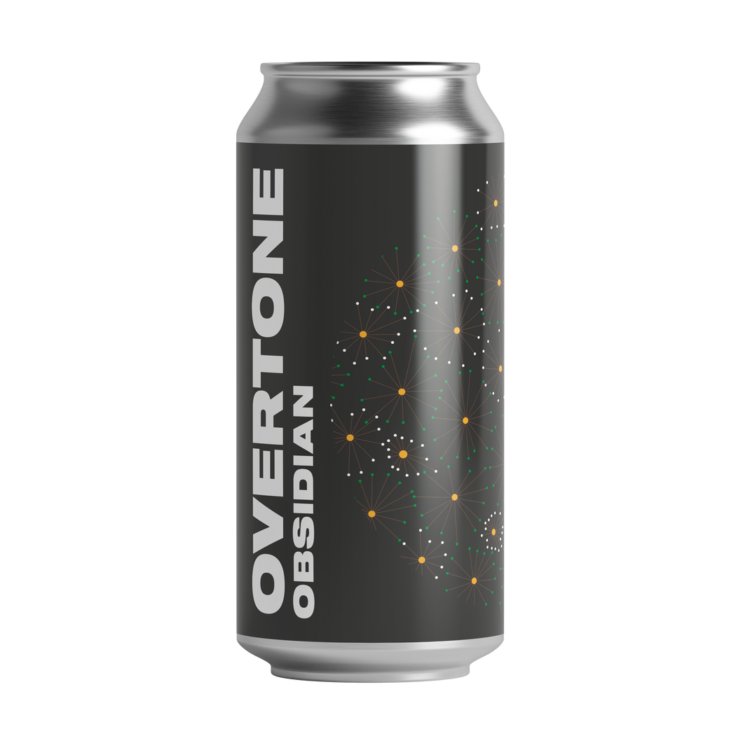 Onsidian - Overtone Brewing Co - Milk Stout, 6.5%, 440ml Can ...