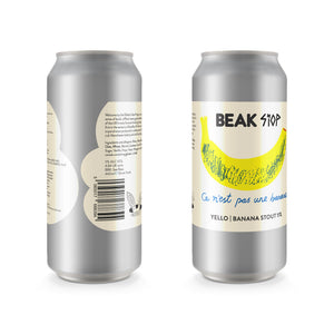 Yello - Beak Brewery - Imperial Stout with Banana, 11%, 440ml Can