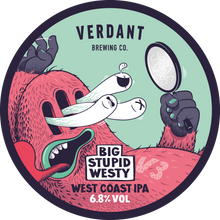 Load image into Gallery viewer, Big Stupid Westy V3 - Verdant Brewing Co - West Coast IPA, 6.8%, 440ml Can
