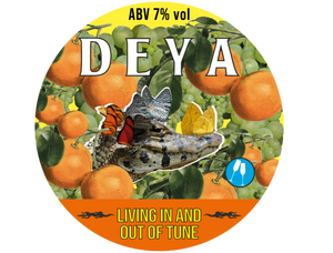 Living In And Out Of Tune - Deya Brewing - Buck's Fizz Beer, 7%, 500ml Can