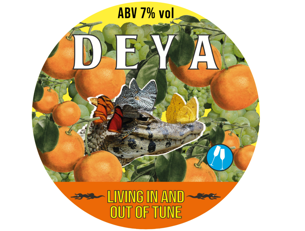 Living In And Out Of Tune - Deya Brewing - Buck's Fizz Beer, 7%, 500ml Can