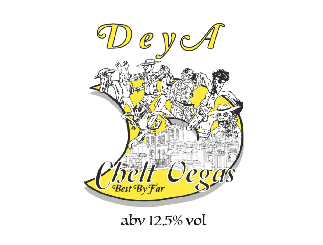 Chelt Vegas - Deya Brewing - Imperial Stout, 12.5%, 500ml Can