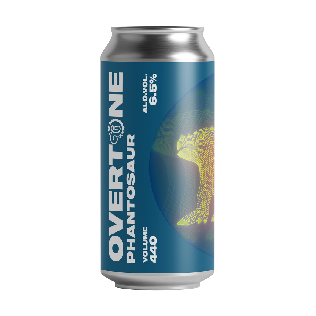 Phantosaur - Overtone Brewing Co - DDH IPA, 6.5%, 440ml Can