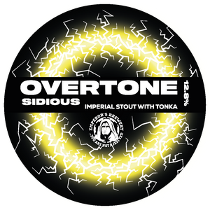 Sidious - Overtone Brewing Co X Emperor's Brewery - Imperial Stout with Tonka Beans, 12.8%, 440ml Can