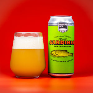 Sardines - Pressure Drop - New England IPA, 7.5%, 440ml Can