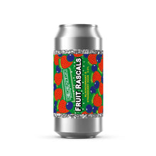 Load image into Gallery viewer, Fruit Rascals - Neon Raptor - Blackcurrant &amp; Strawberry Sour, 5.5%, 440ml Can

