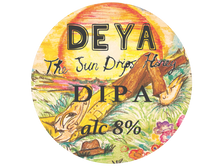 Load image into Gallery viewer, The Sun Drips Honey - Deya Brewing - DIPA, 8%, 500ml Can
