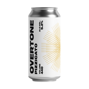Pizzicato - Overtone Brewing Co - Premium Lager, 5.2%, 440ml Can