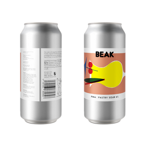 Pina - Beak Brewery - Pineapple & Coconut Pastry Sour, 6%, 440ml Can