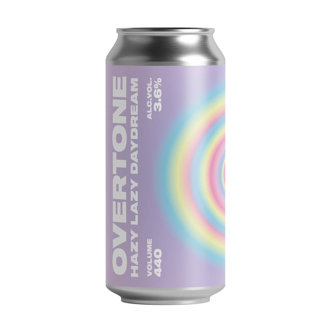 Hazy Lazy Daydream - Overtone Brewing Co - Small Pale Ale, 3.6%, 440ml Can