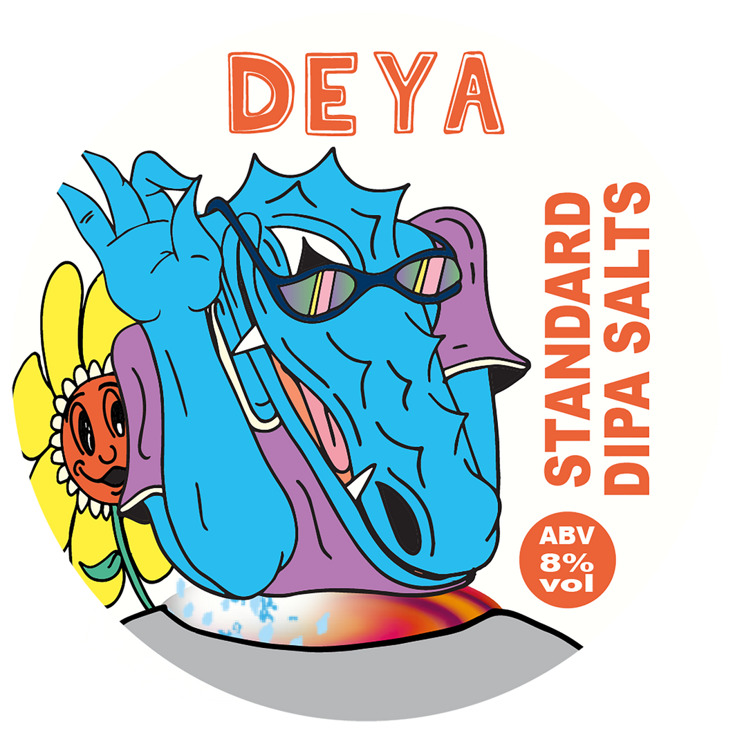 Standard DIPA Salts - Deya Brewing - DIPA, 8%, 500ml Can