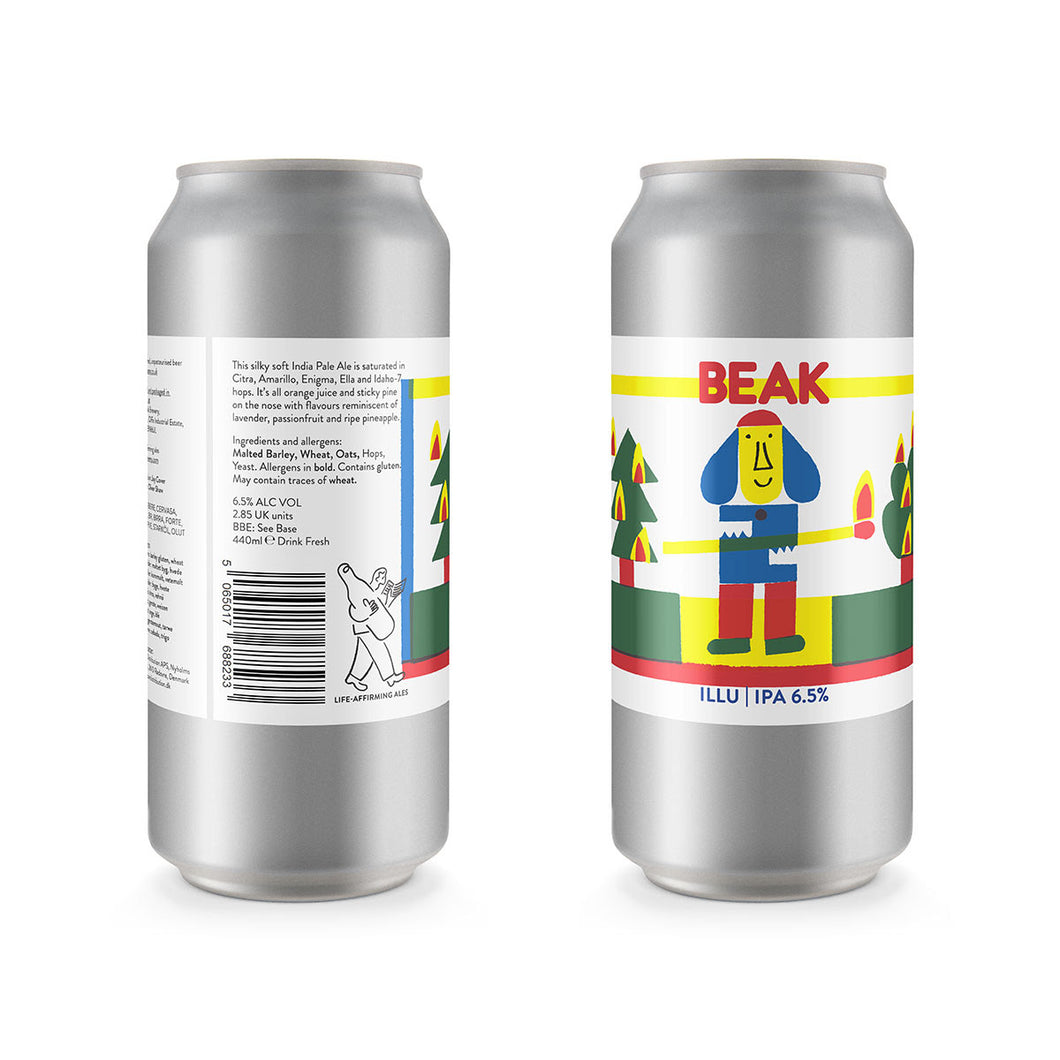 Illu - Beak Brewery - IPA, 6.5%, 440ml Can